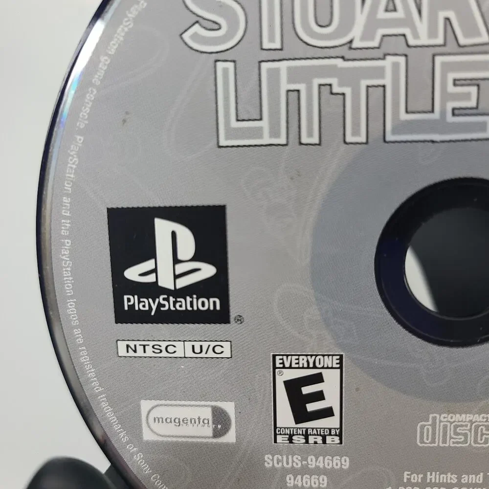 Stuart Little 2‎ (Sony PlayStation 1, 2002) disc only